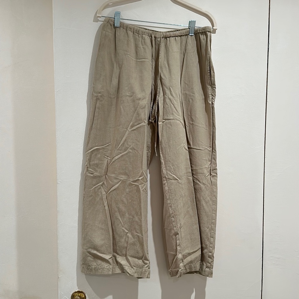 Ciao Lucia linen beige pants